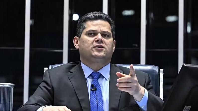 Presidente do Senado, Davi Alcolumbre (União-AP) — Foto: Carlos Moura/Agência Senado
