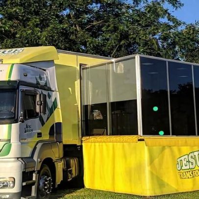 Carreta Missionária Batista leva ação social a Vitória