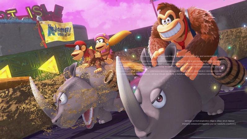 Nintendo revela segredos da destruição de Donkey Kong Bananaza