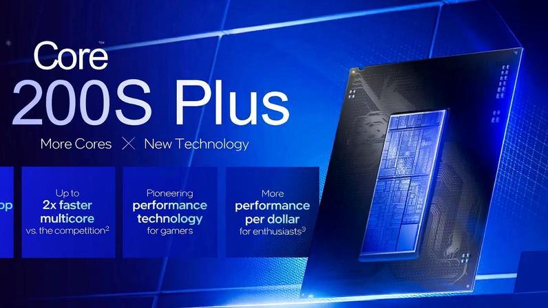 Intel lança Core Ultra 270K Plus e 250K Plus, processadores de jogos mais rápidos
