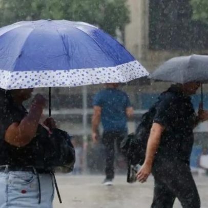 Semana começa com alerta laranja para chuvas intensas em 17 estados