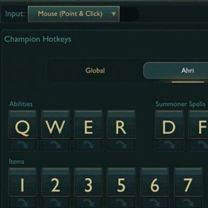Riot testa configuração de teclas por campeão no PBE do LoL