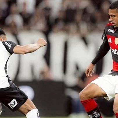 Corinthians e Flamengo empatam em jogo movimentado pelo Brasileirão