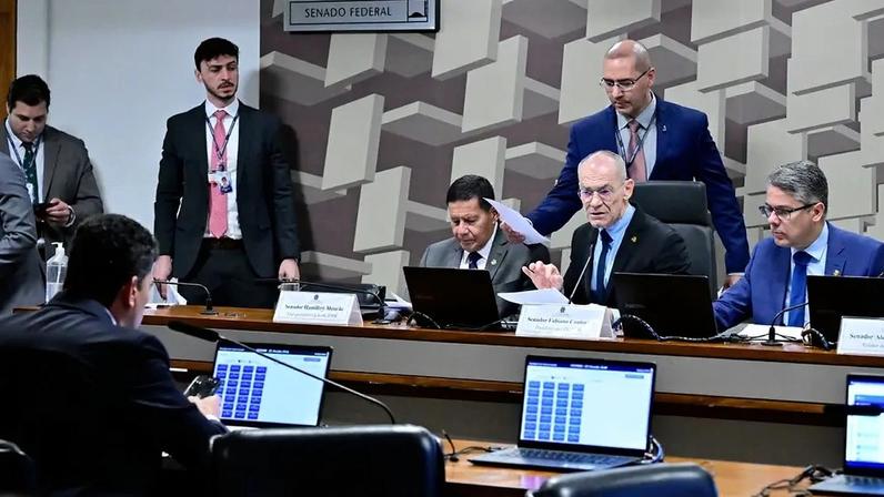 Comissão aprovou, também, a convocação de servidores do BC aliciados por Daniel Vorcaro para fornecer informações privilegiadas. (Foto: Geraldo Magela/Agência Senado)