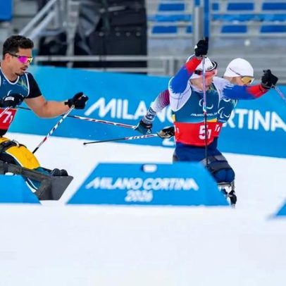 Brasil faz melhor resultado no revezamento misto das Paralimpíadas de Inverno