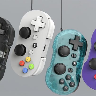 CRKD adiciona joysticks TMR ao Atom, seu gamepad compacto