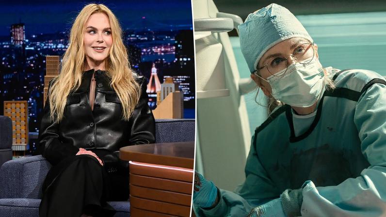 Nicole Kidman revealed she knows how to conduct an autopsy while talking with Jimmy Fallon on March 2, 2026, as seen above.