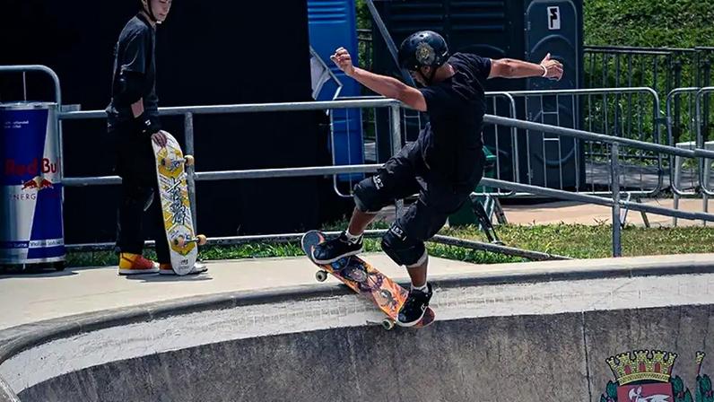 Dan Sabino foi o melhor brasileiro nas eliminatórias (Foto: Rodrigo Kbça/ CBSk)