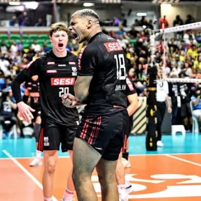 Sesi Bauru fica fora dos playoffs da Superliga sem Darlan e Lukas Bergmann