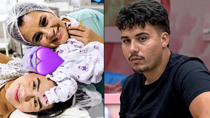 Rayne Luiza dá luz a primeira filha