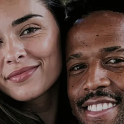 Tainá Militão e Eder Militão usam roupas iguais e brincam sobre casamento