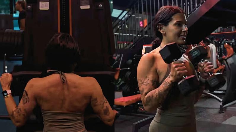 Ana Castela usa tempo livre para treinar — Foto: Reprodução/Instagram