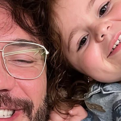Eliezer reconhece semelhança com a filha Lua: é a minha cara
