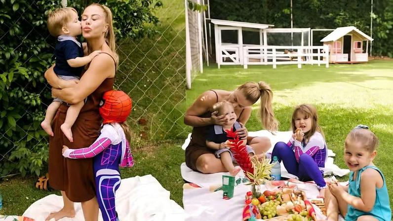 Poliana Rocha fala sobre a alegria de ser avó