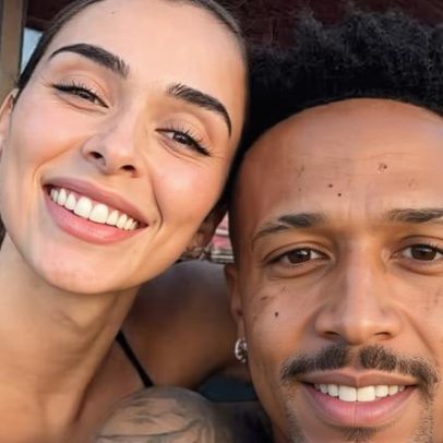 Eder Militão elogia esposa Tainá: 'É perfeita, não tem como'