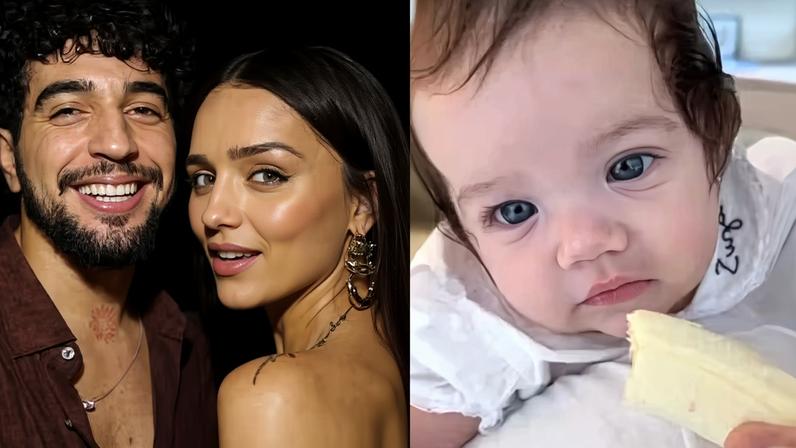 Rafa Kalimann desabafa ao ficar longe da filha pela primeira vez