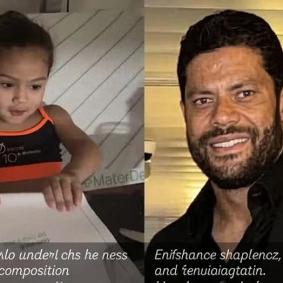 Filha do Hulk é hospitalizada após reação alérgica, saiba detalhes