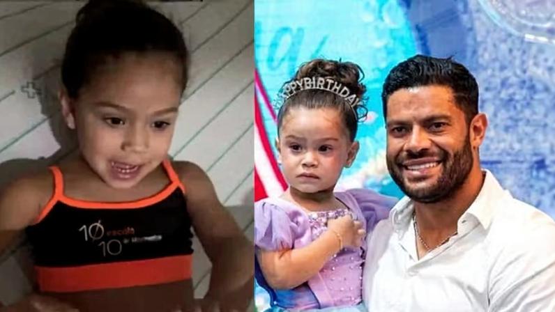 Hulk se pronuncia após a filha ser levada ao hospital — Foto: Reprodução/Instagram