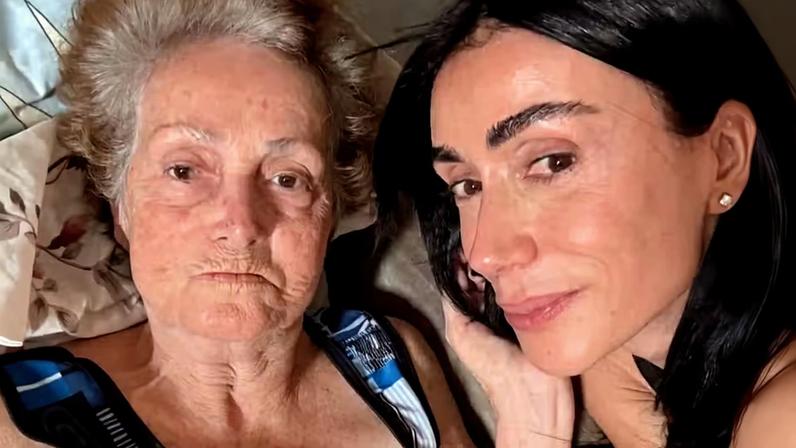 Michelle Barros relata luta da mãe após AVCs e infartos — Foto: Reprodução/Instagram