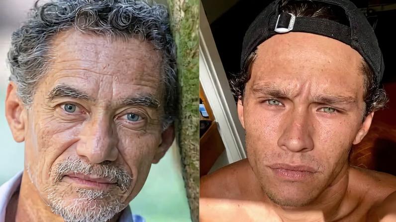 Chico Díaz comemora 31 anos do filho com fotos raras