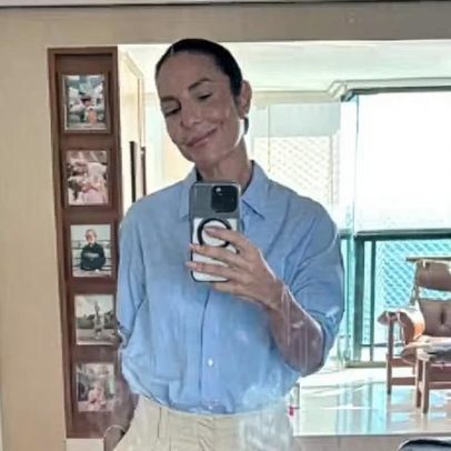Ivete Sangalo, solteira, aposta em look elegante para o final de semana