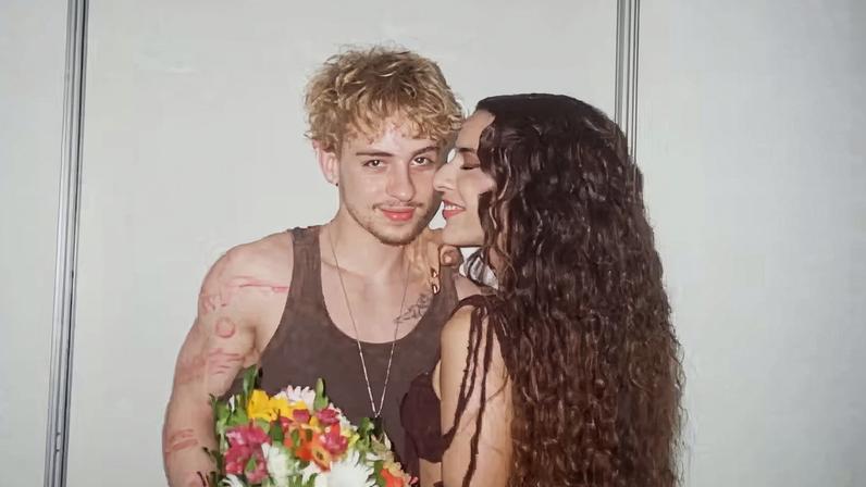 Marina Sena puxa mutirão nas redes pelo namorado Juliano Floss — Foto: Reprodução/Instagram