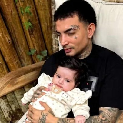 MC Guimê surge com a filha Yarin em foto