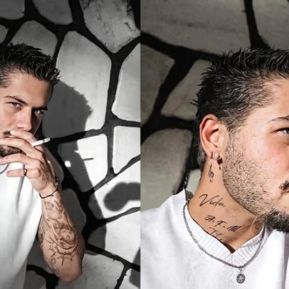 Zé Felipe surge em novas fotos; fãs pedem cigarro não