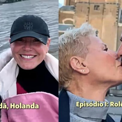 Xuxa lança compilação de momentos em Amsterdã com Junno Andrade