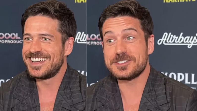 Marco Pigossi surpreende por sotaque em entrevista — Foto: Reprodução/X