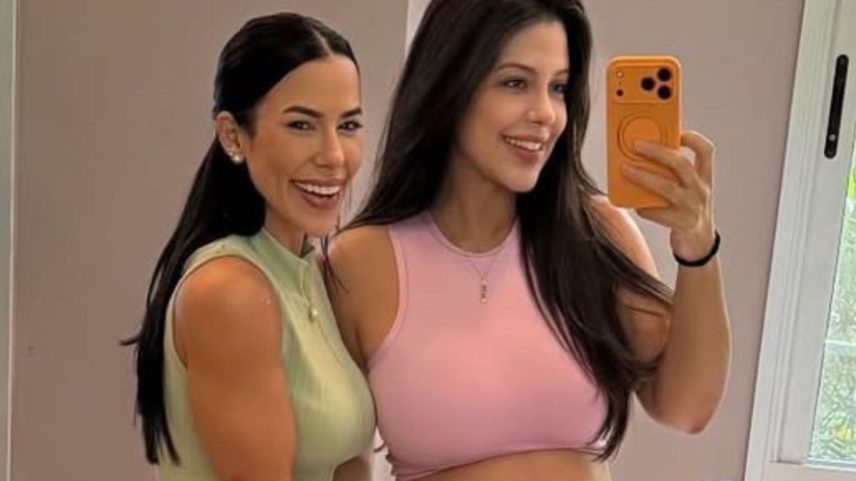 Ex-BBBs Laís Caldas e Larissa Tomásia se reencontram — Foto: Reprodução/Instagram
