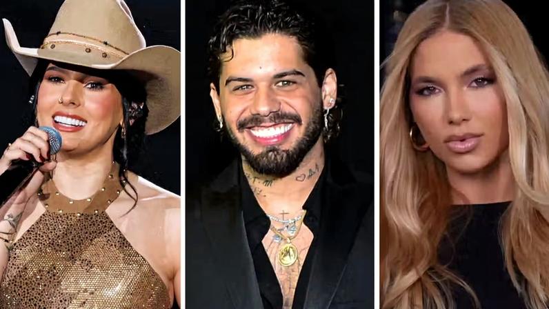 Ana Castela, Zé Felipe, Virginia Fonseca e Vini Jr. — Foto: Clayton Felizardo/BrazilNews, Eduardo Martins / Brazil News, Ygor Marques e Reprodução/Instagram