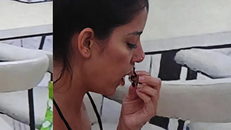 Completamente cru: no 'BBB 26', Gabriela come pedaço de carne sem assar ou cozinhar; afinal, faz mal comer carne crua? Médico alerta sobre perigos do consumo indevido