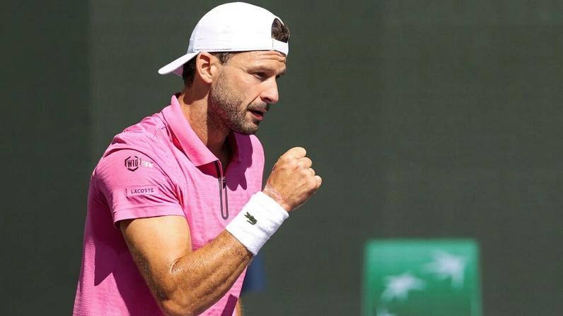 Dimitrov desafia Alcaraz no IW; Djokovic encara polonês