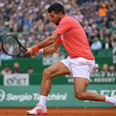 Djokovic é a primeira grande baixa no Masters 1000 de Monte Carlo