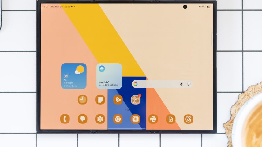 Minha breve experiência incomum com o Samsung TriFold