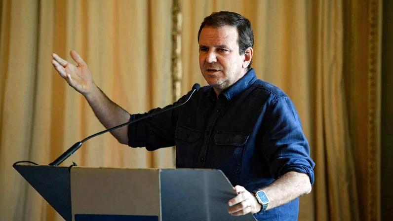 O prefeito do Rio de Janeiro e pré-candidato ao governo do estado do RJ, Eduardo Paes (PSD) – Foto: Tomaz Silva/Agência Brasil