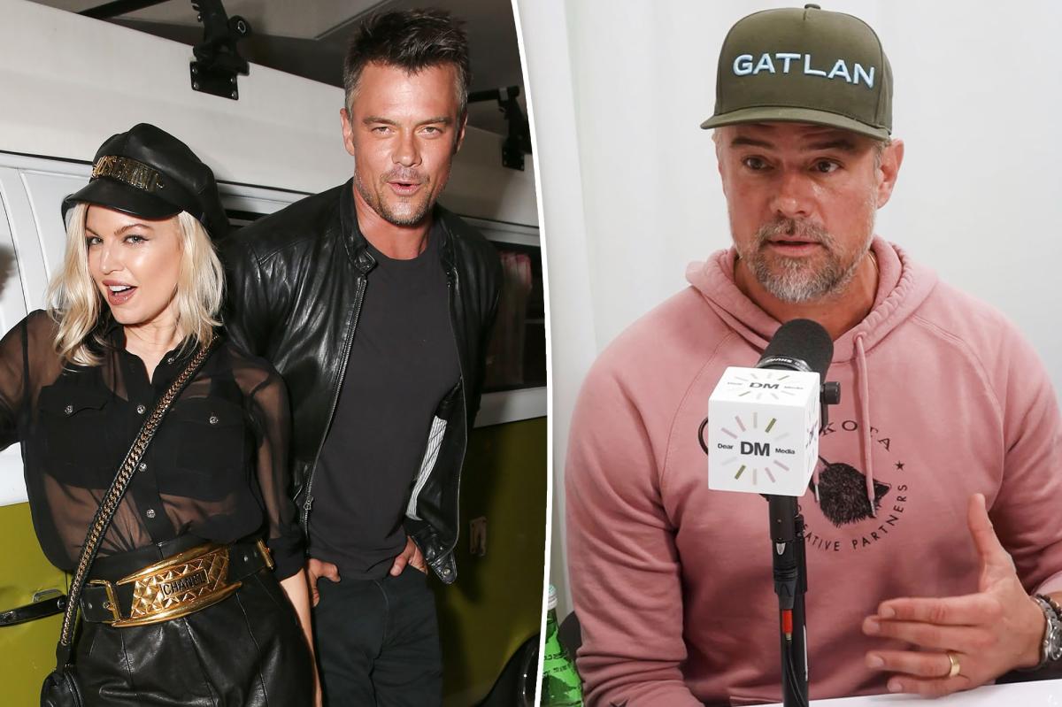 Josh Duhamel (pictured above in June 2014) gave rare insight into his and ex-wife Fergie’s breakup.