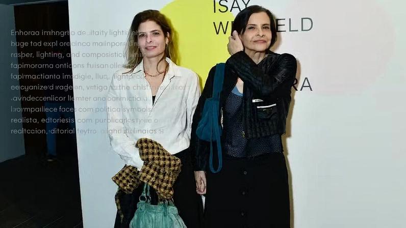 Lídice Xavier e Marina Lima — Foto: Eduardo Martins / Brazil News