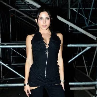 Jade Picon aposta em look all black no último dia do Lollapalooza