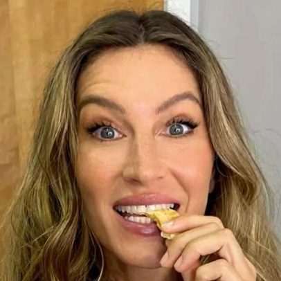 Substituição do café por fruta antes do treino, inspiração em Gisele Bündchen