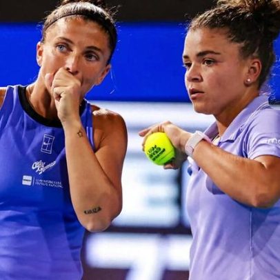 Paolini e Errani avançam à final de duplas em Miami após desistência