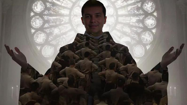 Arte da série Escravos da Fé - Os Arautos do Evangelho