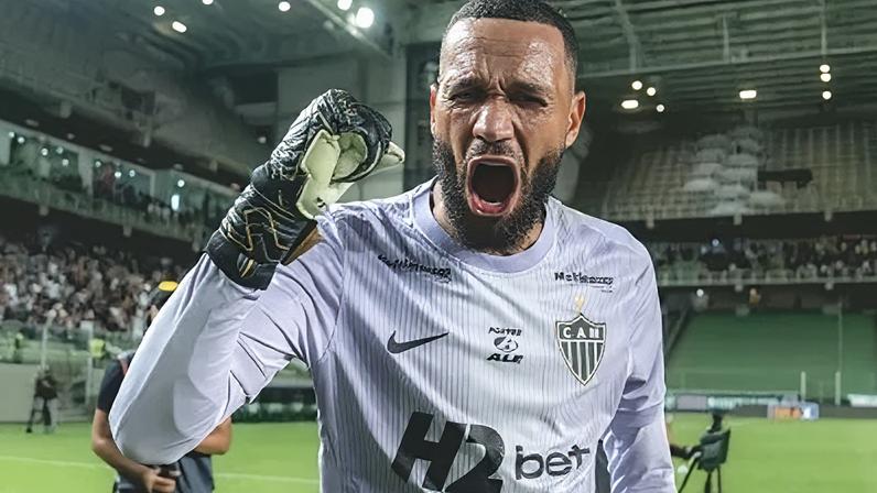 Everson chega a 20 pênaltis defendidos pelo Atlético-MG e manda recado