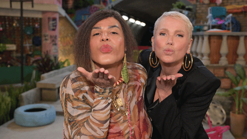 Rodrigo Sant'Anna e Xuxa — Foto: Blad Meneghel/Divulgação