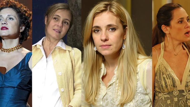 Nazaré mais jovem, Carminha, de 'Avenida Brasil', e mais! 22 fotos de personagens que provam a versatilidade de Adriana Esteves