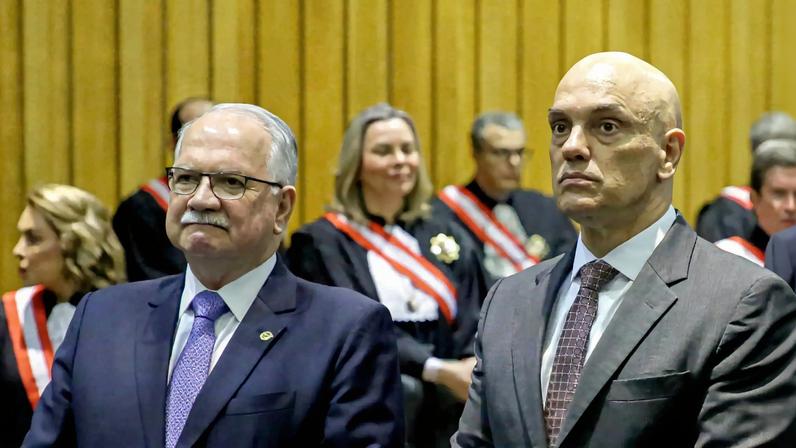 Fachin diz que Moraes está disposto a encerrar inquérito das fake news