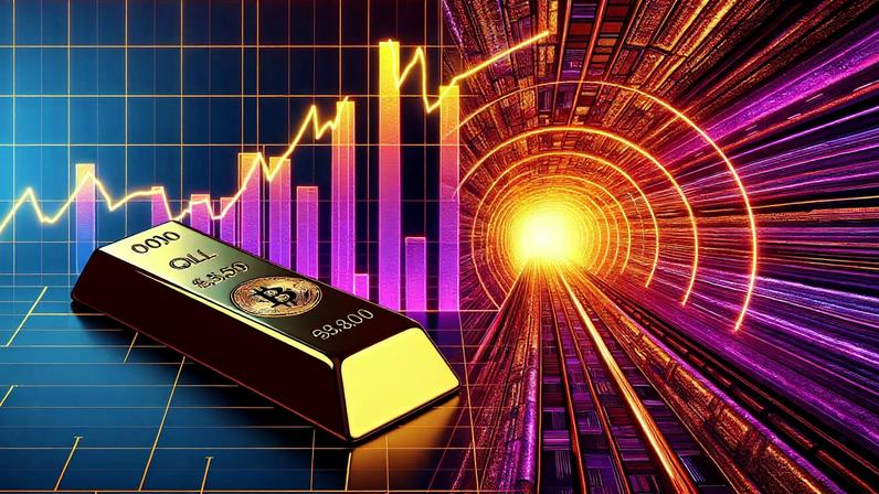 Preço do ouro em queda acentuada testa o padrão ouro