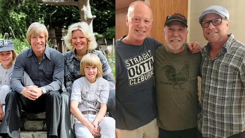 Chuck Norris teve 5 filhos ao longo da vida — Foto: Getty Images e Reprodução/Instagram