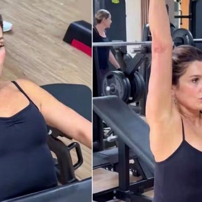 Flávia Alessandra treina novo personagem em Quem Ama, Cuida